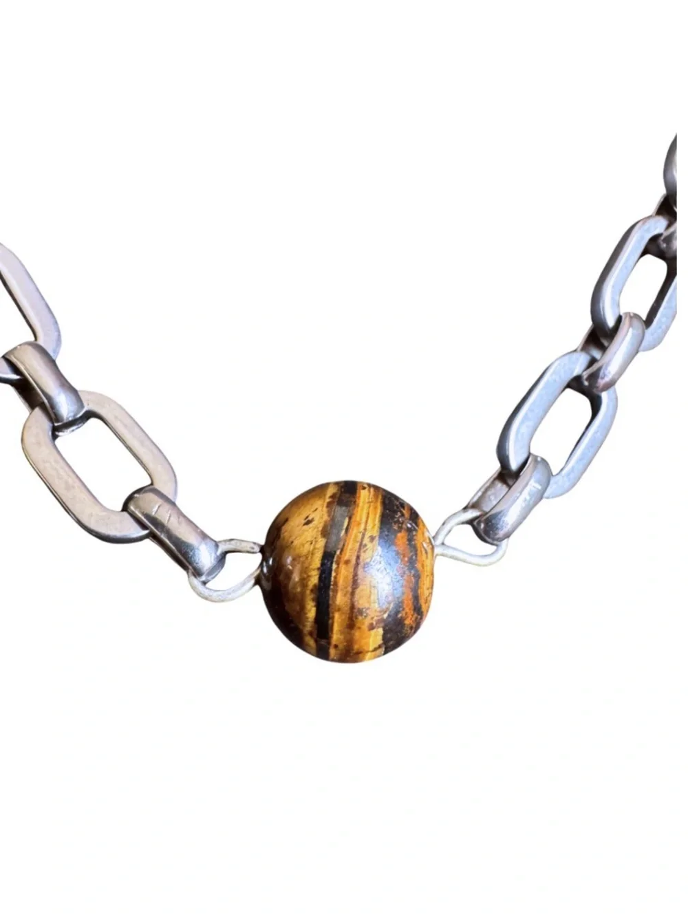 Handmade Tiger Eye Necklace